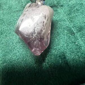 Elegant  Purple amethyst Pendant Necklace